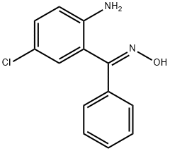 (2-Amino-5-chlorophenyl)-phenylmethanona E-oxium分子式结构图