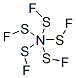 Pentafluorosulfur(VI)amine分子式结构图