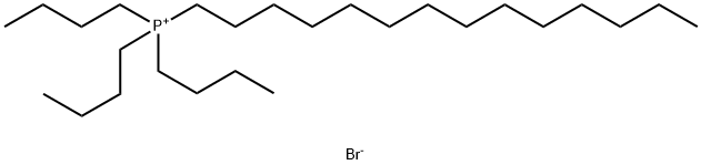 TETRADECYL(TRI-N-BUTYL)PHOSPHONIUM BROMIDE (D29, 98%) 100 UG/ML IN ACETONE:WATER (75:25)分子式结构图