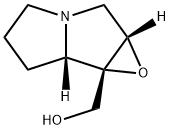 (1S,2β,7aα)-1,2-Epoxyhexahydro-1H-pyrrolizine-1-methanol分子式结构图