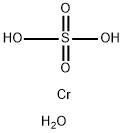 硫酸铬水合物分子式结构图