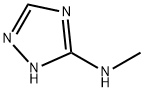 3-Methylamino-1H-1,2,4-triazole分子式结构图