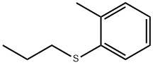 1-Methyl-2-(propylthio)benzene分子式结构图