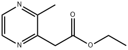 (3-Methylpyrazin-2-yl)-acetic acid ethyl ester分子式结构图