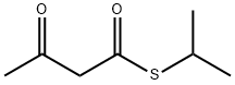 3-Oxothiobutyric acid S-isopropyl ester分子式结构图