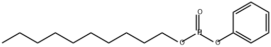 Phosphonic acid decyl=phenyl ester分子式结构图