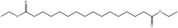 Hexadecanedioic acid diethyl ester分子式结构图