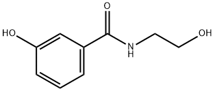 3-羟基-N-(2-羟基乙基)苯甲酰胺分子式结构图