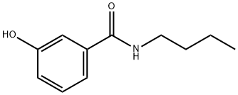 N-butyl-3-hydroxybenzamide分子式结构图