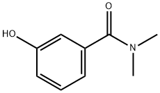 3-羟基-N,N-二甲基苯甲酰胺分子式结构图