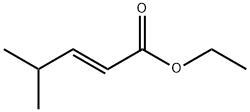 (E)-乙基 4-甲基戊-2-烯酯分子式结构图