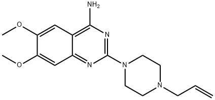 喹唑嗪分子式结构图