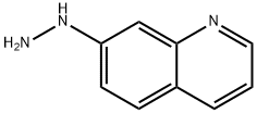 7-肼基喹啉盐酸盐分子式结构图