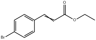 3-(4-溴苯基)丙烯酸乙酯分子式结构图