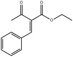 ethyl (Z)-2-benzylidene-3-oxobutanoate分子式结构图