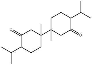 1,1'-bis(isomenthone)分子式结构图