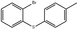 (2-溴苯基)(P-甲苯基)硫烷分子式结构图