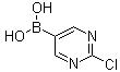 2-氯嘧啶-5-硼酸分子式结构图