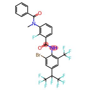 溴虫氟苯双酰胺分子式结构图