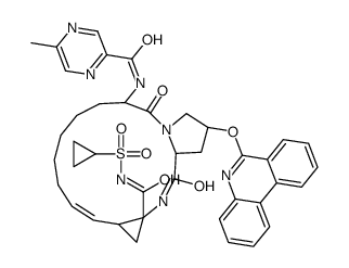 帕利普韦分子式结构图