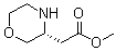 (3R)-3-吗啉乙酸甲酯分子式结构图