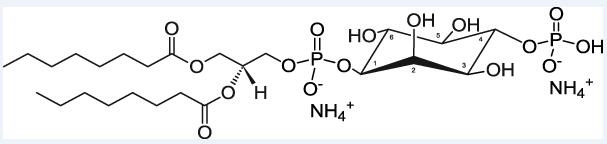 08:0 PI(4)P分子式结构图