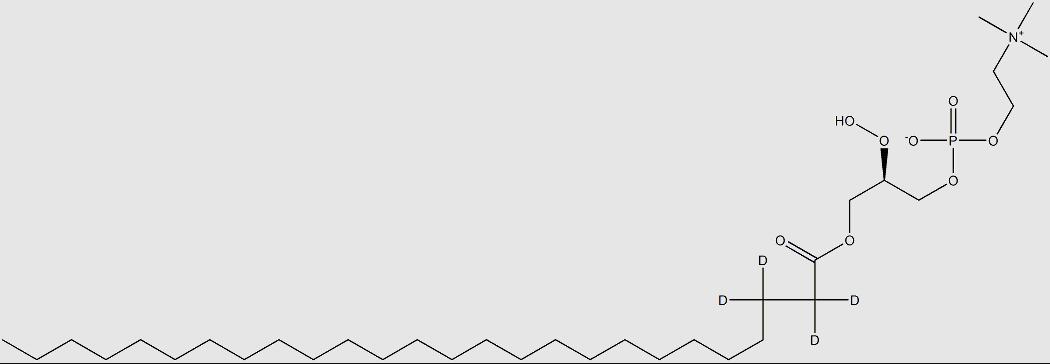 26:0-D4 LYSO PC分子式结构图