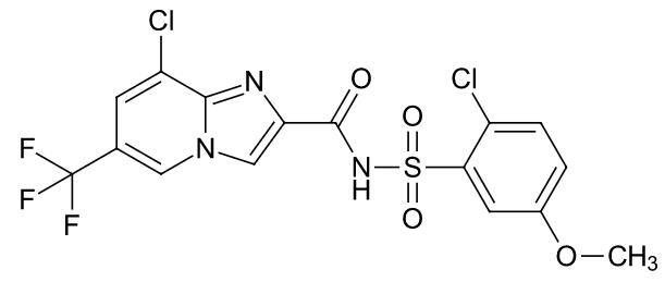 三氟咪啶酰胺分子式结构图