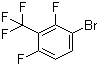 2,4-二氟-3-三氟甲基溴苯分子式结构图