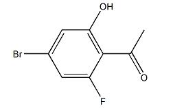 1-(4-溴-2-氟-6-羟基苯基)乙酮分子式结构图