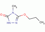 4-甲基-5-丙氧基-1,2,4-三唑啉酮分子式结构图