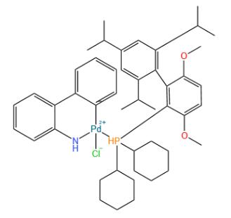 Brettphos Pd G2分子式结构图