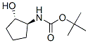 (1S,2S)-反式-N-BOC-2-氨基环戊醇分子式结构图