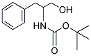 N-Boc-DL-苯丙氨醇分子式结构图