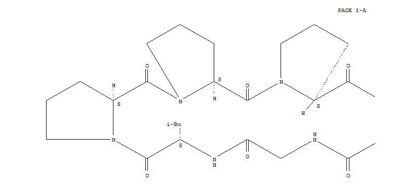 太子参环肽B分子式结构图