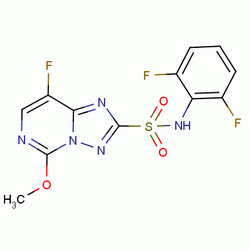 双氟磺草胺分子式结构图