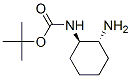 (1R,2R)-N-叔丁氧羰基-反式-1,2-环己二胺分子式结构图