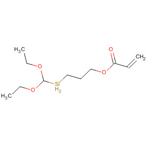 3-丙烯酰氧基丙基甲基二乙氧基硅烷分子式结构图