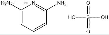 2,6-二氨基吡啶硫酸盐分子式结构图