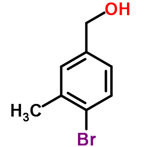 4-溴-3-甲基苄醇分子式结构图