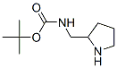 2-Boc-氨甲基吡咯烷分子式结构图