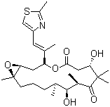 埃坡霉素B分子式结构图