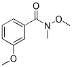 3,N-二甲氧基-N-甲基苯甲酰胺分子式结构图