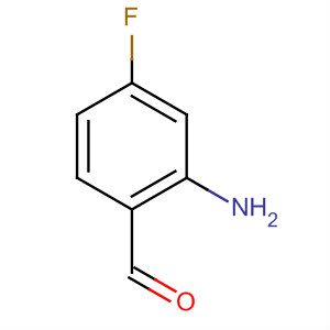 2-氨基-4-氟苯甲醛分子式结构图