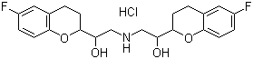 盐酸奈必洛尔分子式结构图