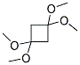 1,1,3,3-四甲氧基环丁烷分子式结构图