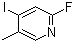 2-氟-4-碘-5-甲基吡唑分子式结构图