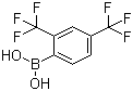 2,4-双(三氟甲基)苯硼酸分子式结构图