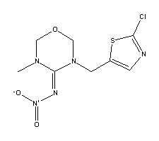 噻虫嗪分子式结构图