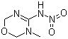 3-甲基-4-硝基亚胺四氢-1,3,5-二嗪分子式结构图